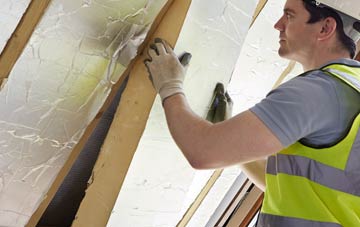 Grey Green loft insulation